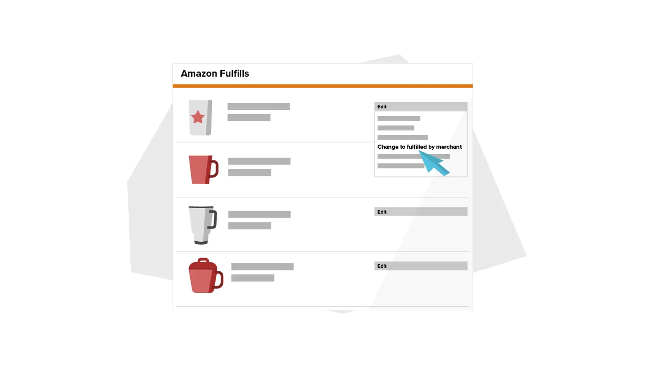 editing products inside of Amazon Fulfills