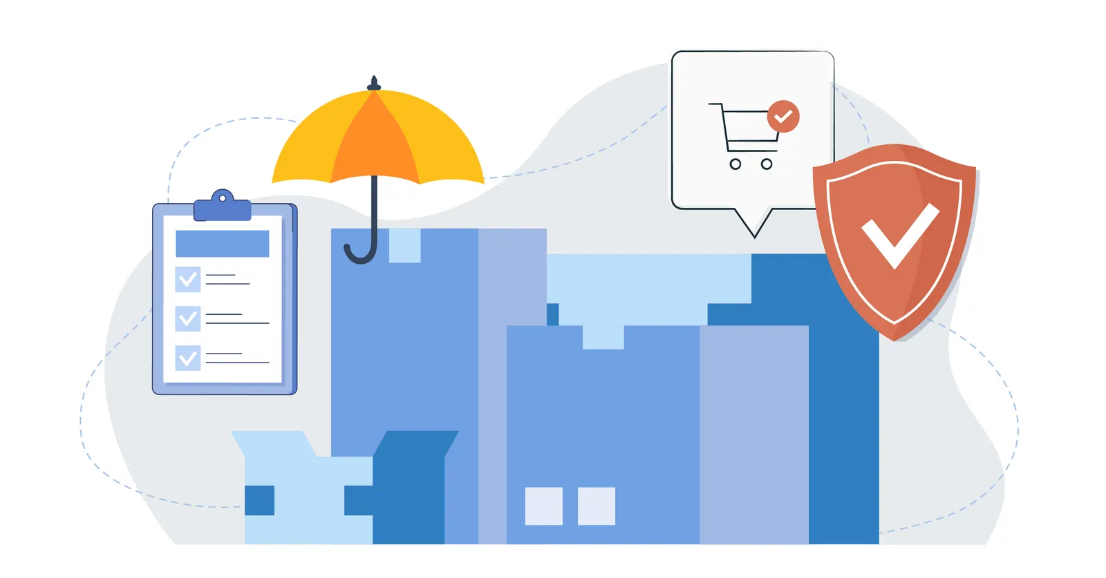 Ecommerce inventory insurance graphic