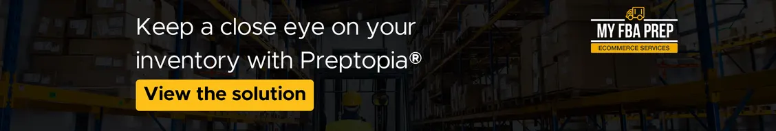 CTA banner - Keep a close eye on your inventory with Preptopia