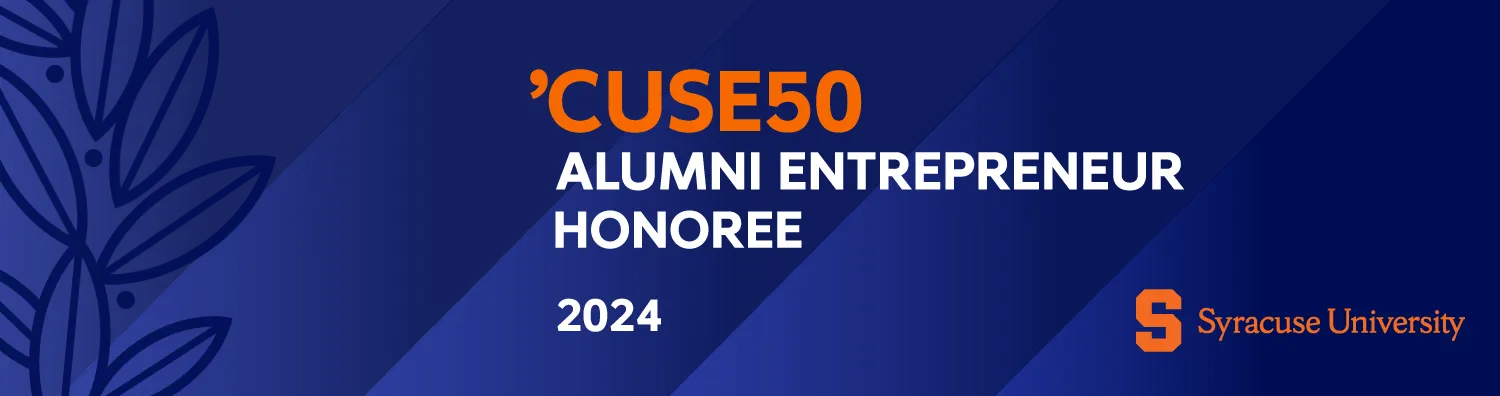 'CUSE50 Alumni Entrepreneur Honoree 2024